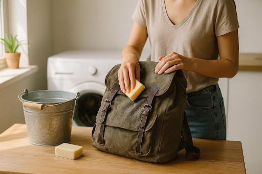 روش تمیز کردن کوله‌پشتی مدرسه