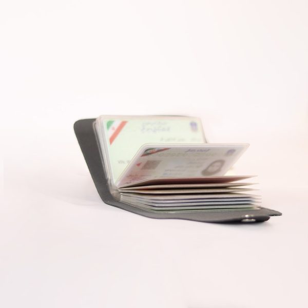 جاکارتی چرمی پاستلی مشکی کیفت