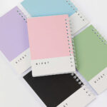 دفترچه 80 برگ پنتون Pantone از برند کیفت KIFET خط دار برگه های بسیار با کیفیت رنگ های پاستلی چشم نواز سایز : 14X10 سانتیمتر با افتخار ساخت ایران