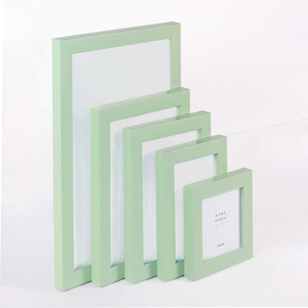 قاب عکس سبز از برند کیفت KIFET جنس PVC درجه یک در 5 سایز