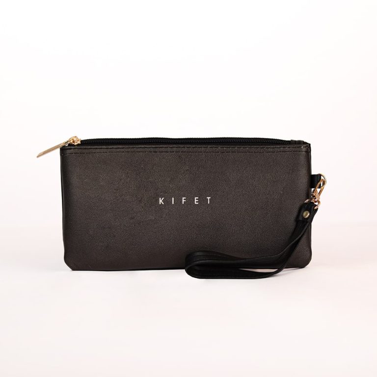 کیف پول جئومتریک KIFET - ضد آب و قابل شستشو از چرم مصنوعی باکیفیت 🇮🇷 طراحی مدرن در سایز 22×12 سانتیمتر - کیف پول شیک و بادوام ساخت ایران #KIFET