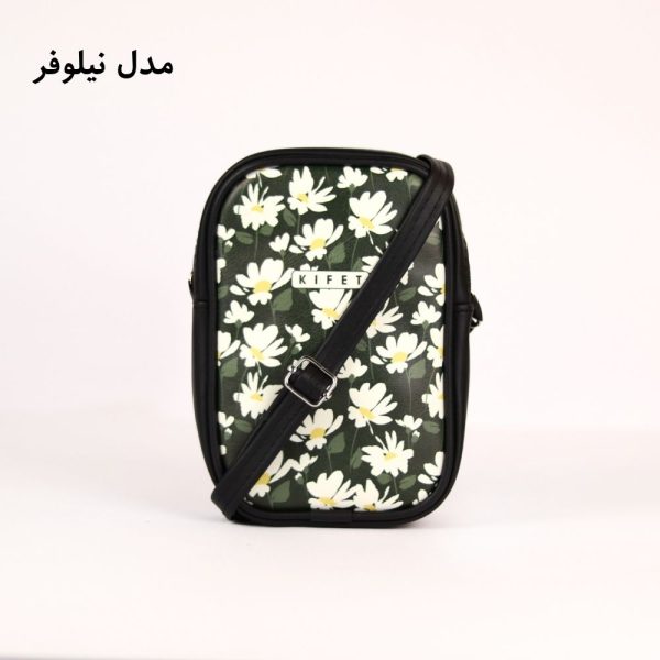 کیف دوشی موبایلی بهاری کیفت مدل نیلوفر