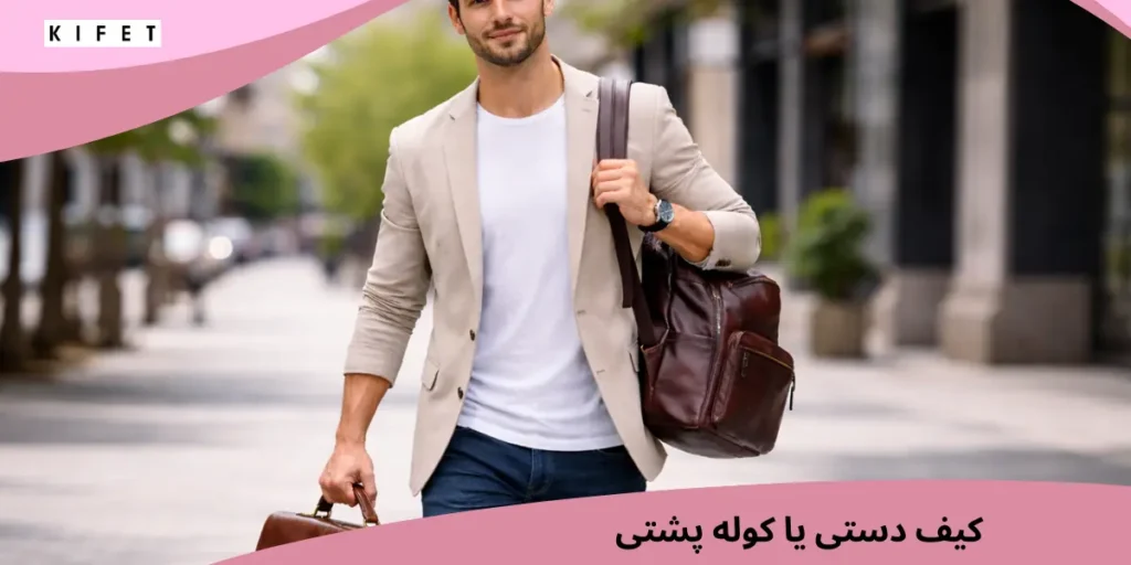 کیف دستی یا کوله پشتی