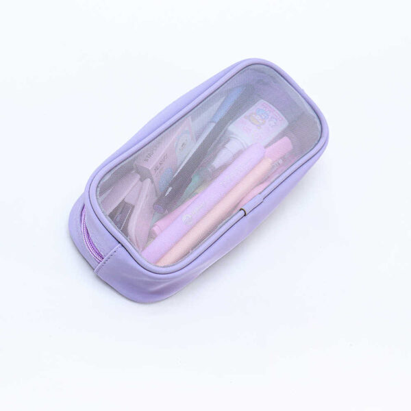 جامدادی دو زیپ شفاف پاستلی کیفت - Image 22