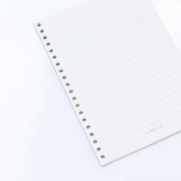 برگه کلاسور 60 برگ 20 حلقه کیفت - Image 3